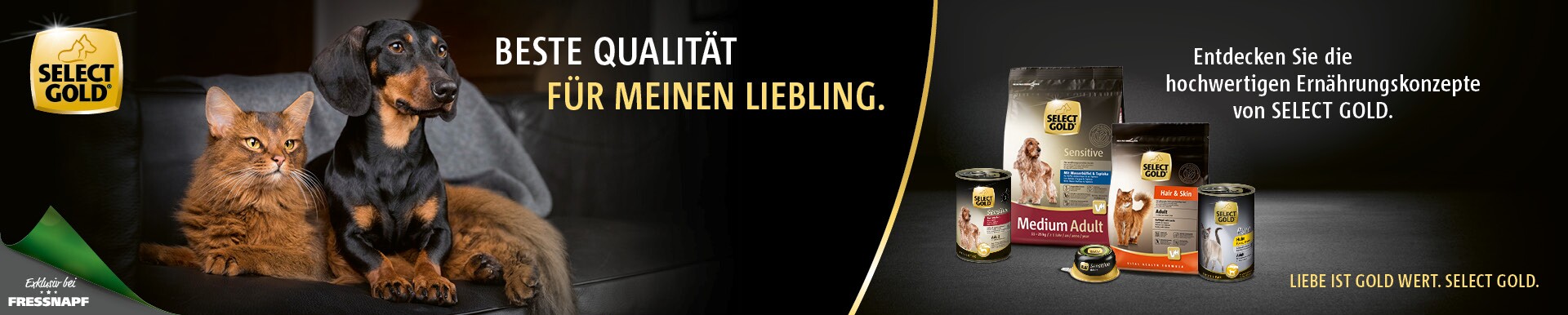 Select Gold - Beste Qualität für meinen Liebling