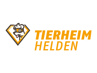 -5f27bdcca4468--5f27bdcca44696_Unsere-Partner_Grafik-70_desktop-33%_317x238.jpg Logo von Tierheim Helden mit einem Hund im Superhelden-Stil und orangefarbenem Schriftzug.