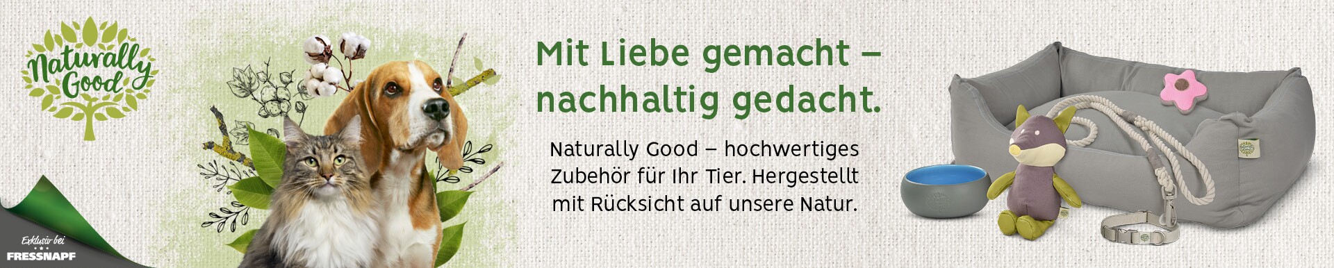 Mit Liebe gemacht - nachhaltig gedacht - Naturally Good