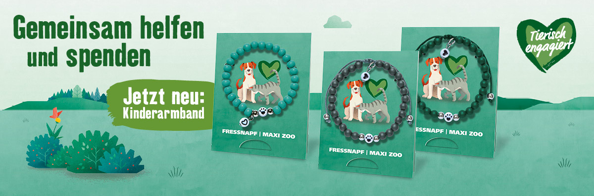 Tierisch engagiert Armband aktion