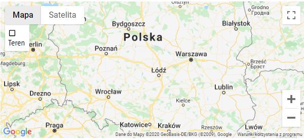 Poland maps storefinder