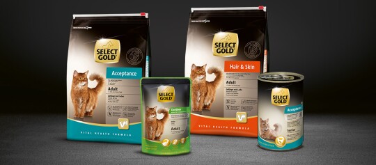 Select Gold Markenshop Katze Ernährungskonzepte Select Gold Bedürfnisse