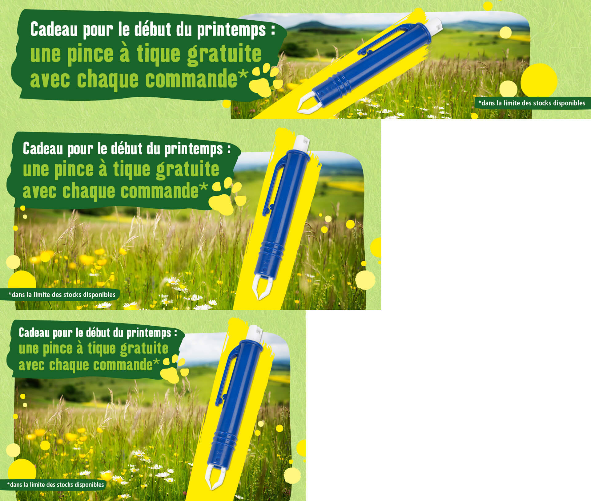 FR_KW11_FreeTicPliers_SG_OS.PLP_1-605224578841b Une pince à tique gratuite avec chaque commande