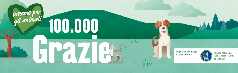100.000€ per i cani guida