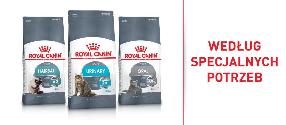 RC_Brand_Shop_FRESSNAPF-5 Royal Canin karma dla kotów według specjalnych potrzeb – Hairball, Urinary i Oral z udowodnionymi efektami