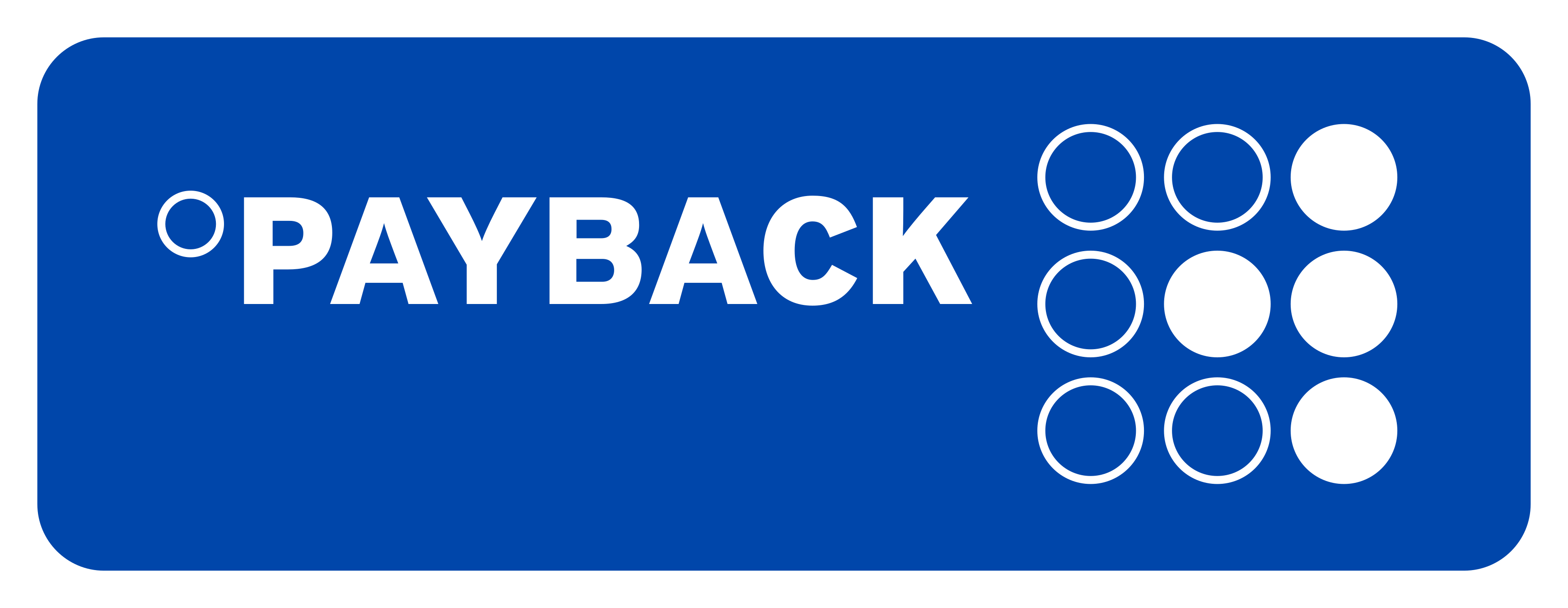 PAYBACK logo with outline standard
