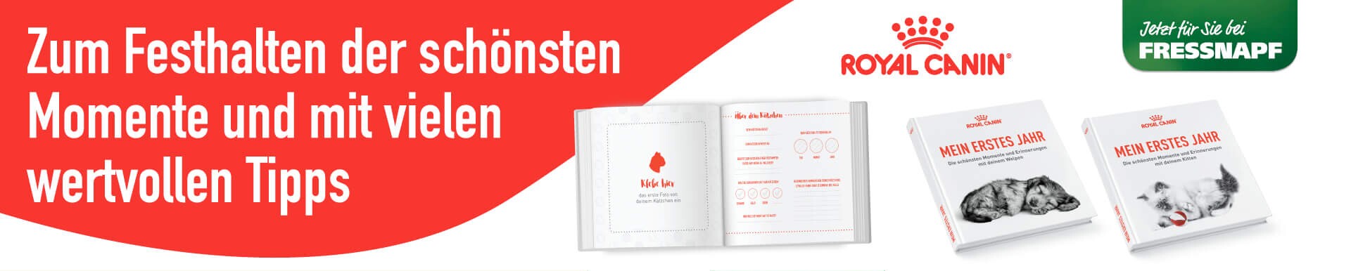 Banner_Promo_ Sprite Royal Canin Gratis Erinnerungsalbum für Welpen und Kitten