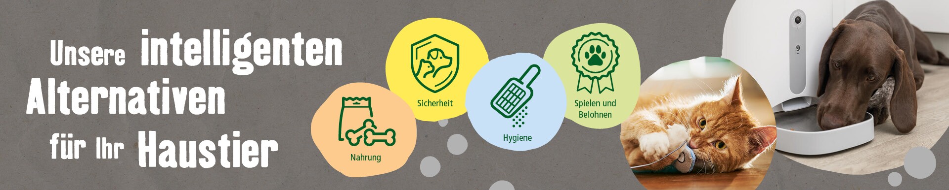 DE_KW14_SmartHome_SG_OS.PLP_1 Unsere intelligenten Alltagshelfer für Ihr Haustier