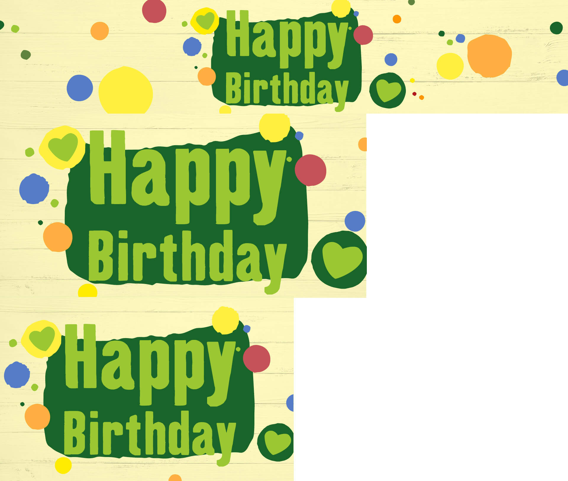 Happy Birthday Happy Birthday
