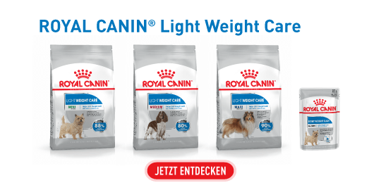Royal Canin Light Weight Care nourriture pour chiens de petites, moyennes et grandes races avec pâtée pour le contrôle du poids