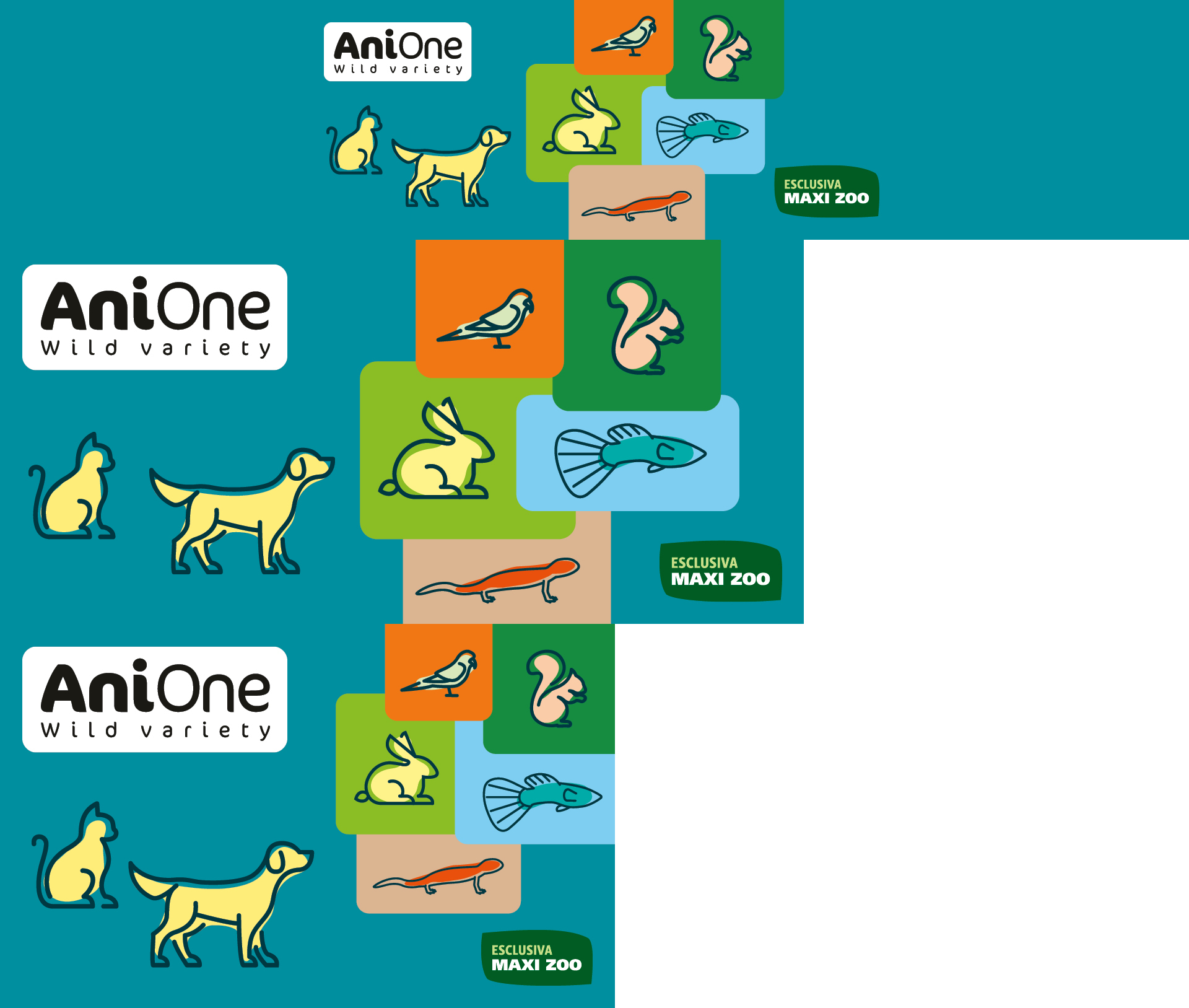 AniOne Wild variety - Esclusiva Maxi Zoo