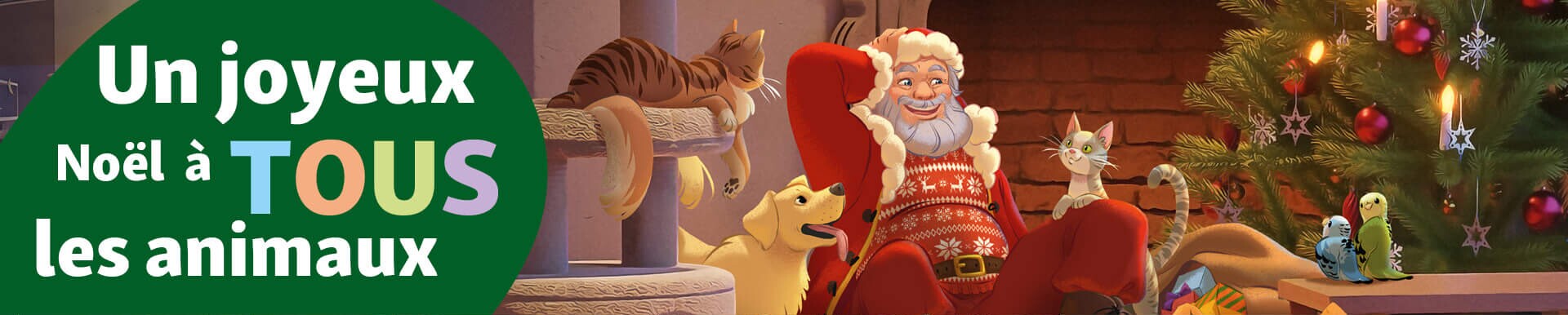 Un Joyeux Noel A Tous Les Animaux Maxi Zoo