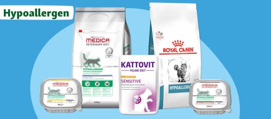 Hypoallergenes Katzenfutter für Alleriker