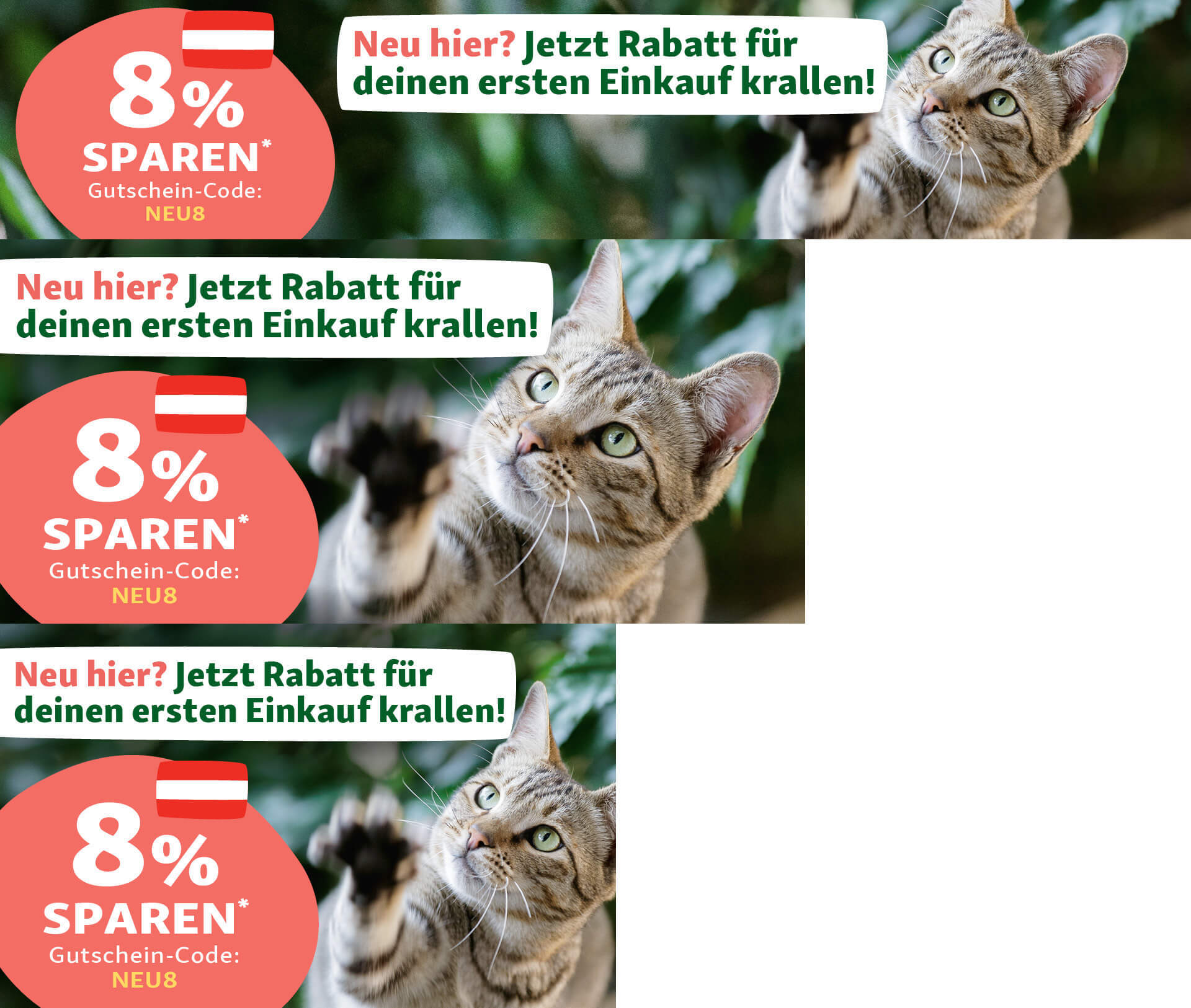 AT_KW6_NewCustomerSpring_SG_OS.PLP_2 Neukundengutschein Österreich 8% auf alles