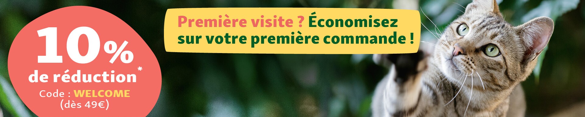 10% pour votre première commande 10% pour votre première commande