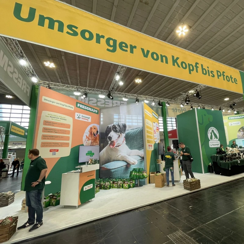 Hund und Katz Messe 2022 Messestand