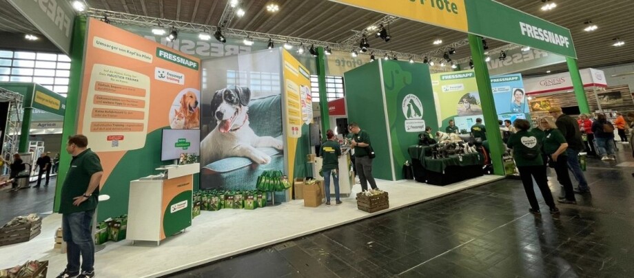 Hund und Katz Messe 2022 Messestand