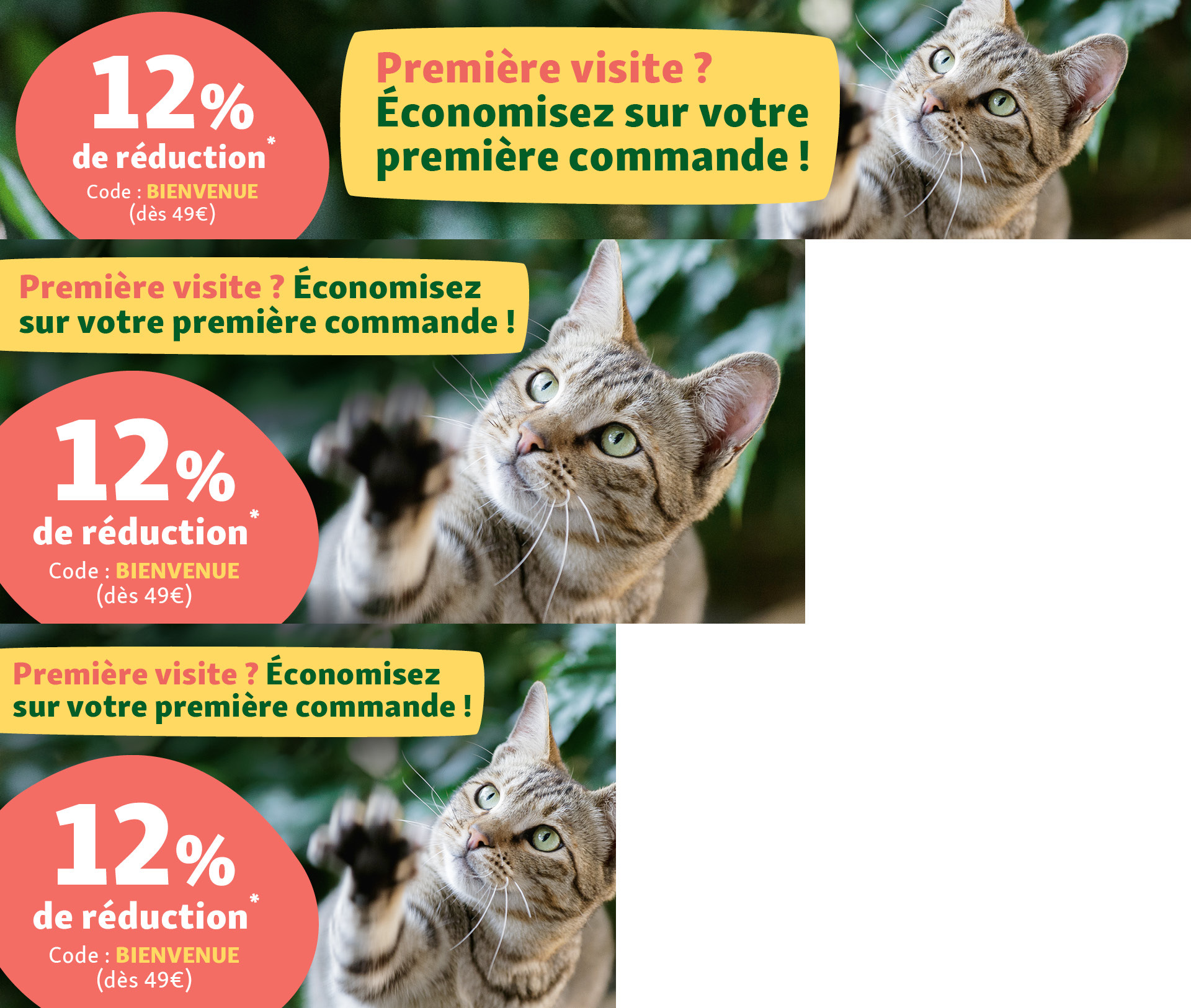 FR_KW6_NewCustomerSpring_SG_OS.PLP_1 12% de réduction sur la premièe commande