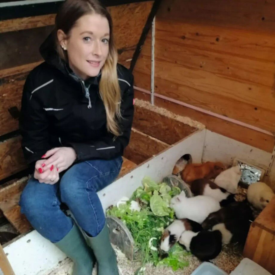 Katja aus Rheine hilft Kleintieren