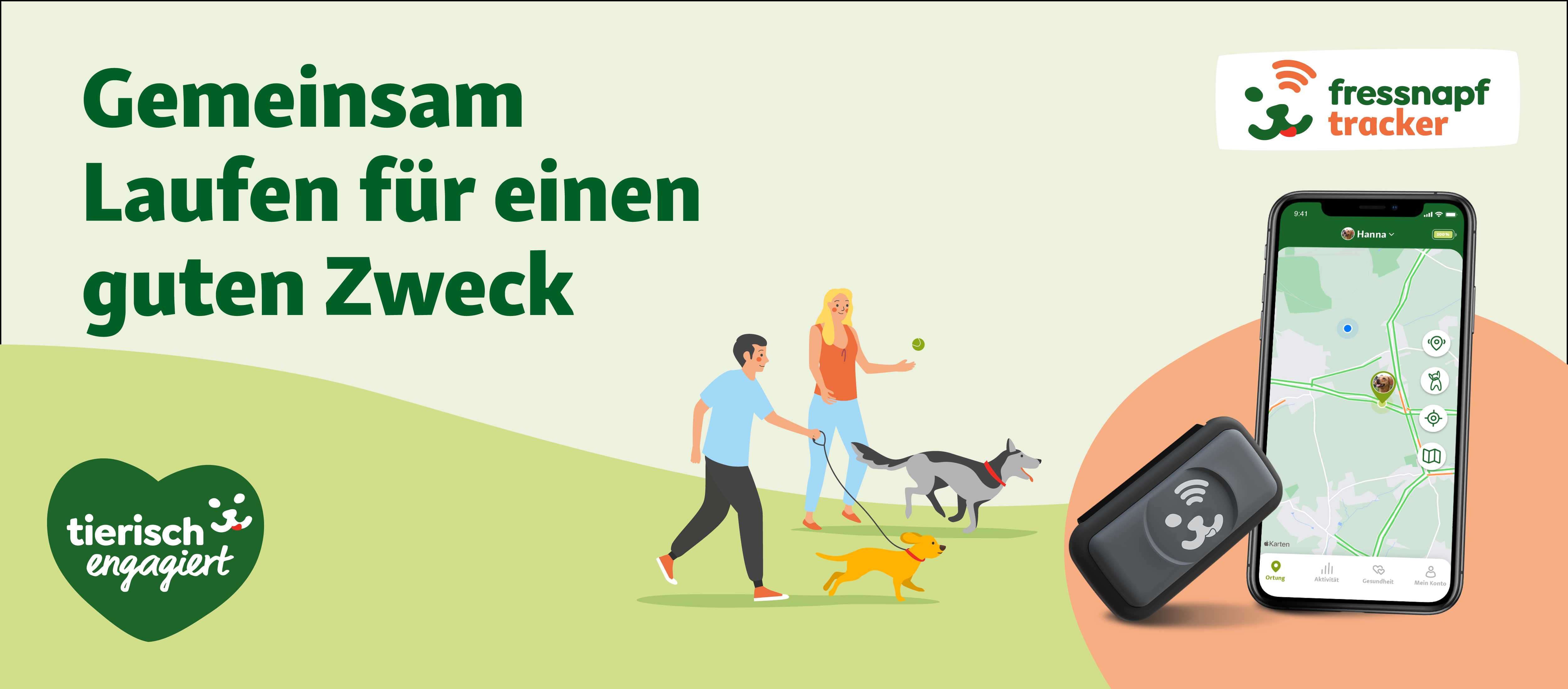 Fressnapf GPS Tracker Spendenlauf Fressnapf GPS Tracker Spendenlauf