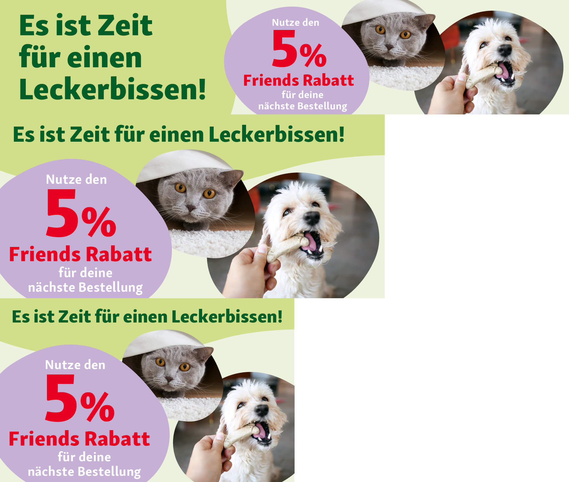 5% Friends Rabatt auf deine Bestellung