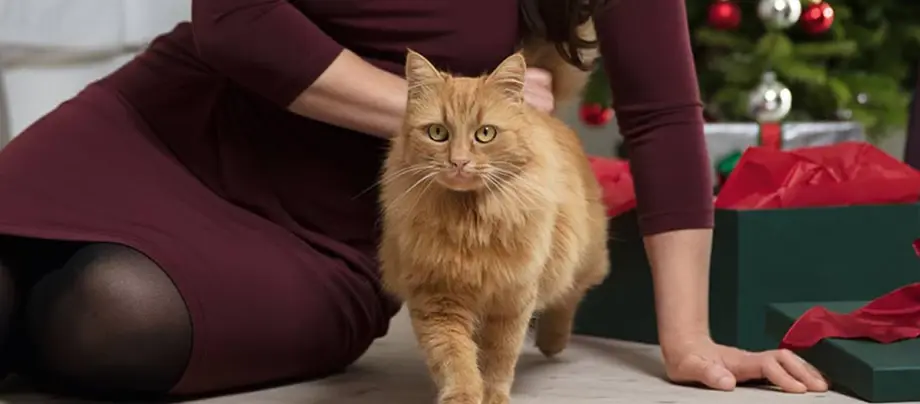 Katze_Weihnachten_mit_der_Katze_