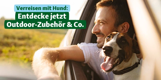Verreisen mit Hund - Entdecke jetzt Outdoor-Zubehör und Co
