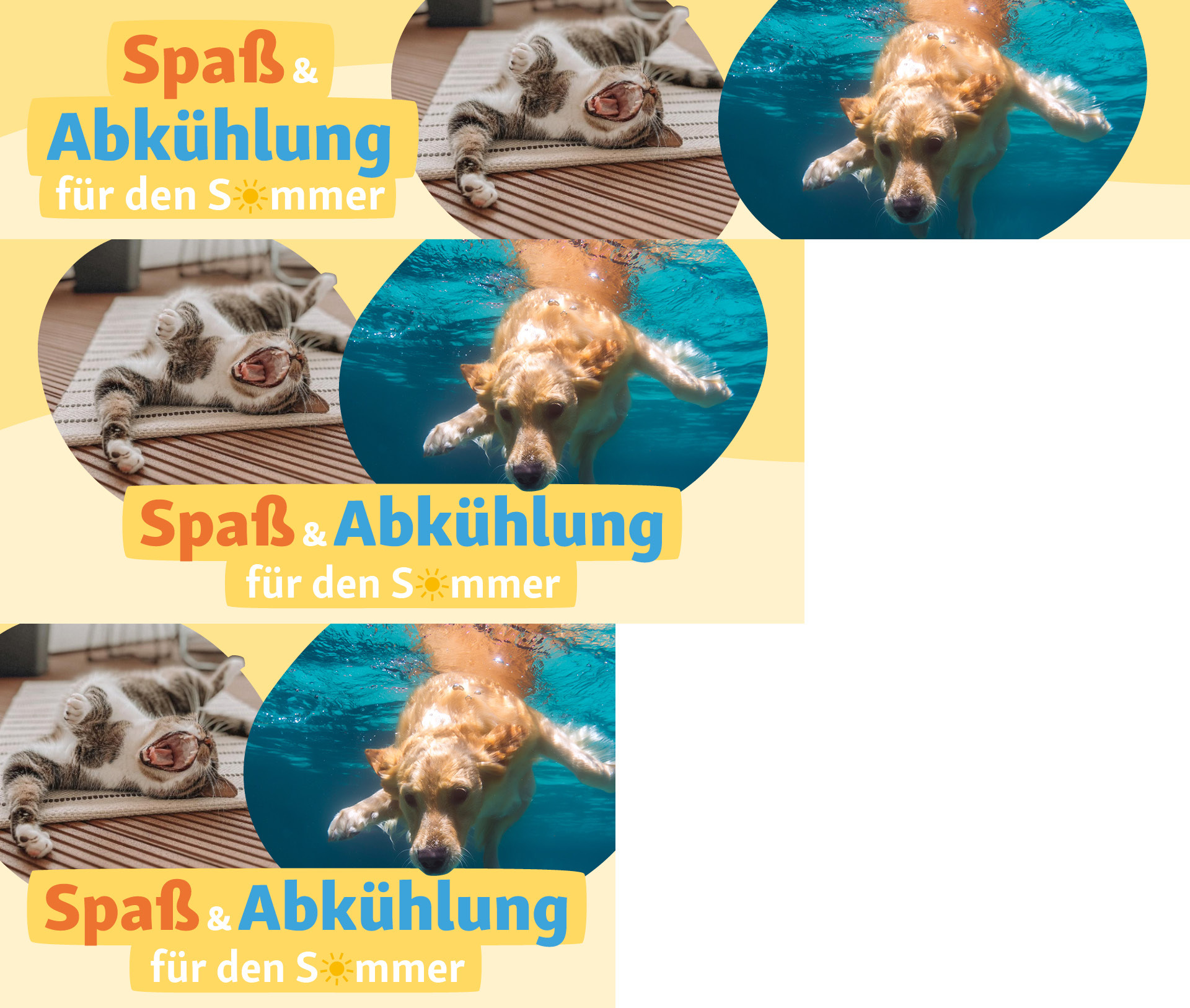 Spaß und Abkühlung für den Sommer