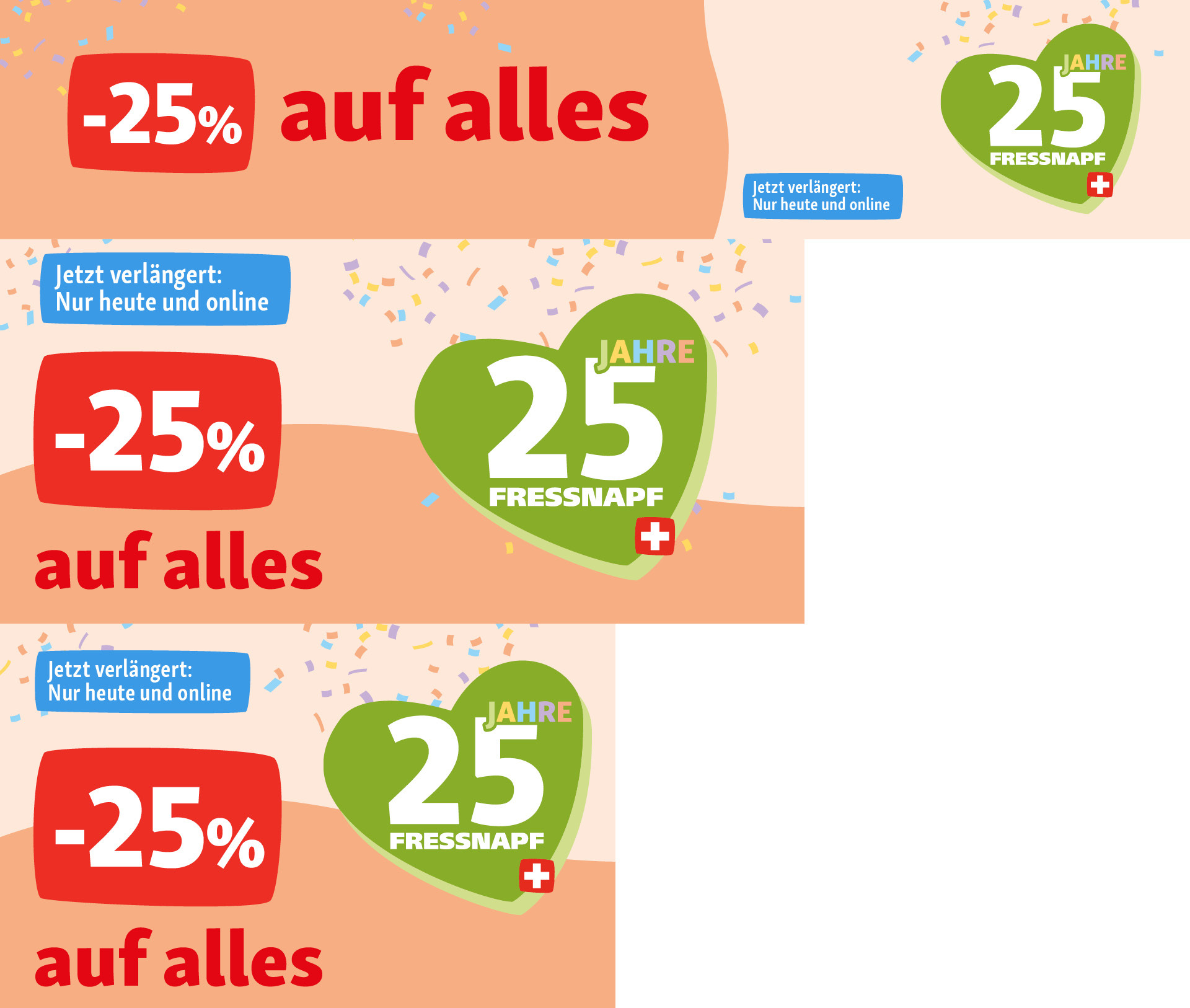 -25% auf alles