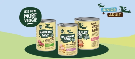 Drei Dosen Hundefutter 