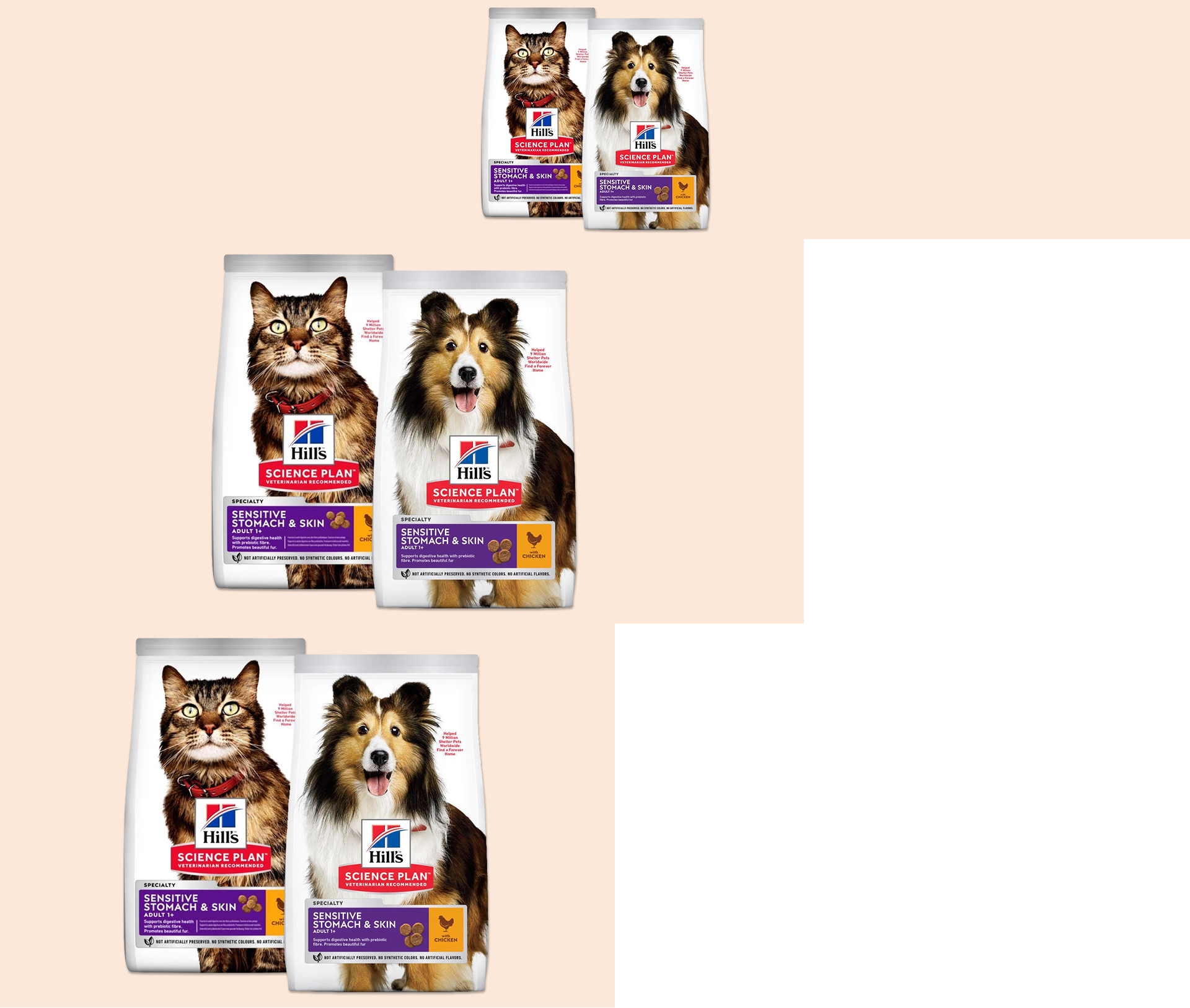 Hundefutter und Katzenfutter von Hills Science Plan