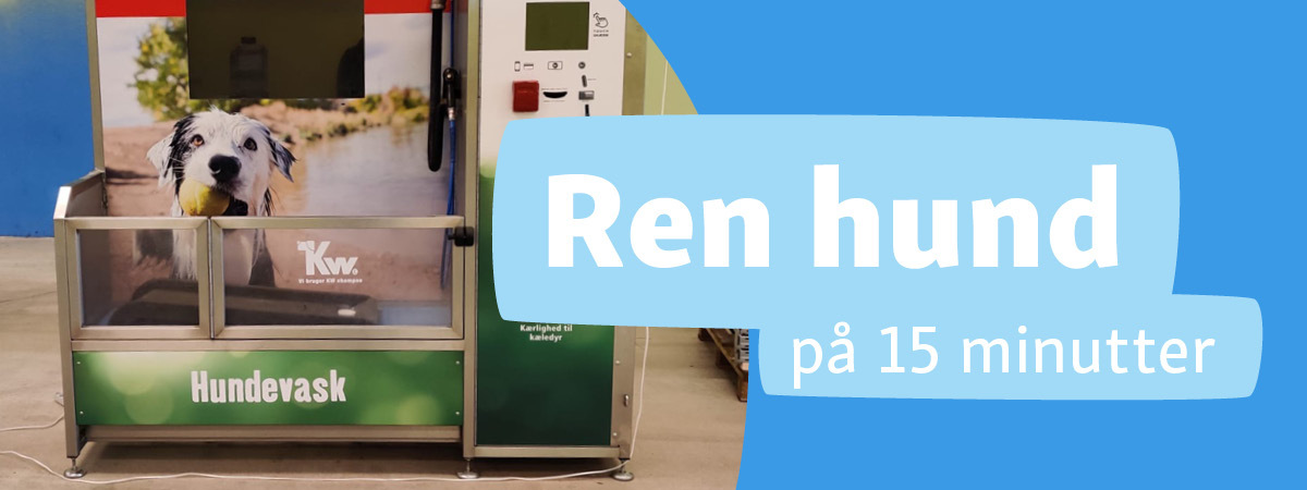 Hundevask maskine