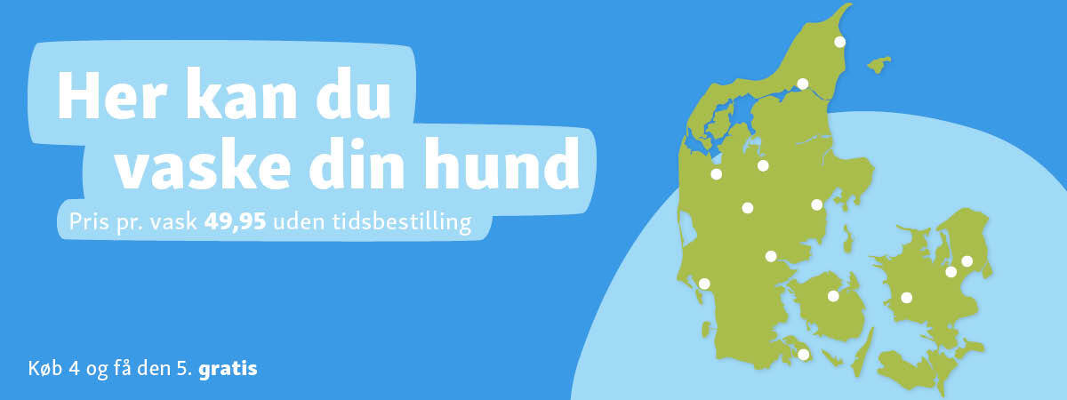 Her kan du finde hundevask DK