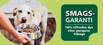 Maxi Zoo smagsgaranti