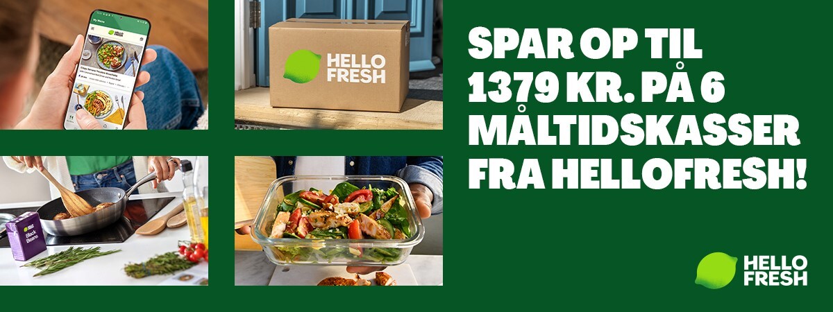 Hello Fresh - spar penge som Potemedlem