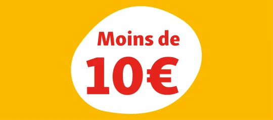 Moins de 10€