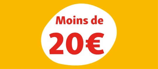 Moins de 20€