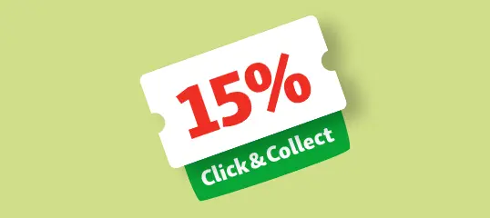 15% Click & Collect