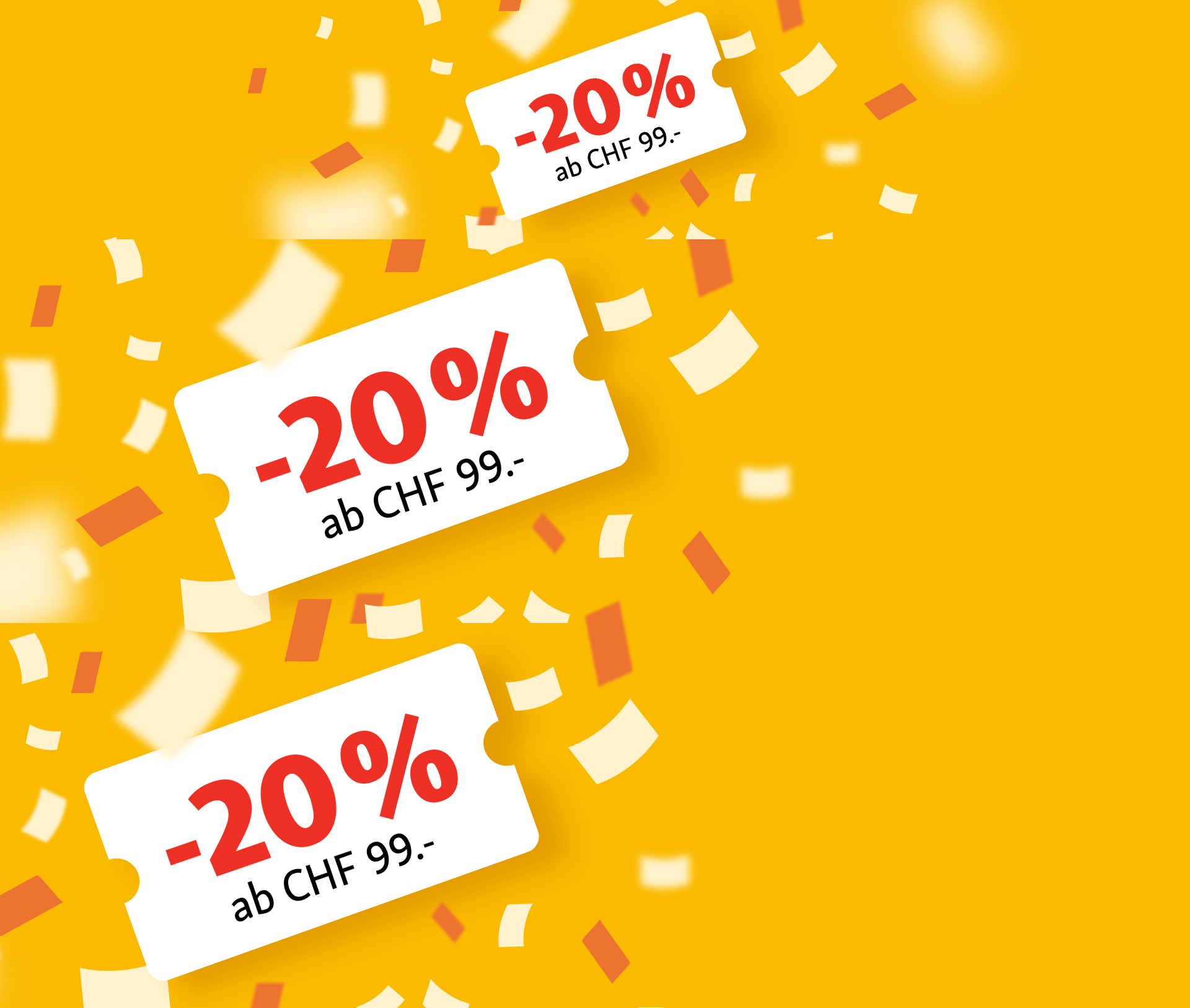 Fasnacht Gutschein -20% auf alles ab CHF 99.-