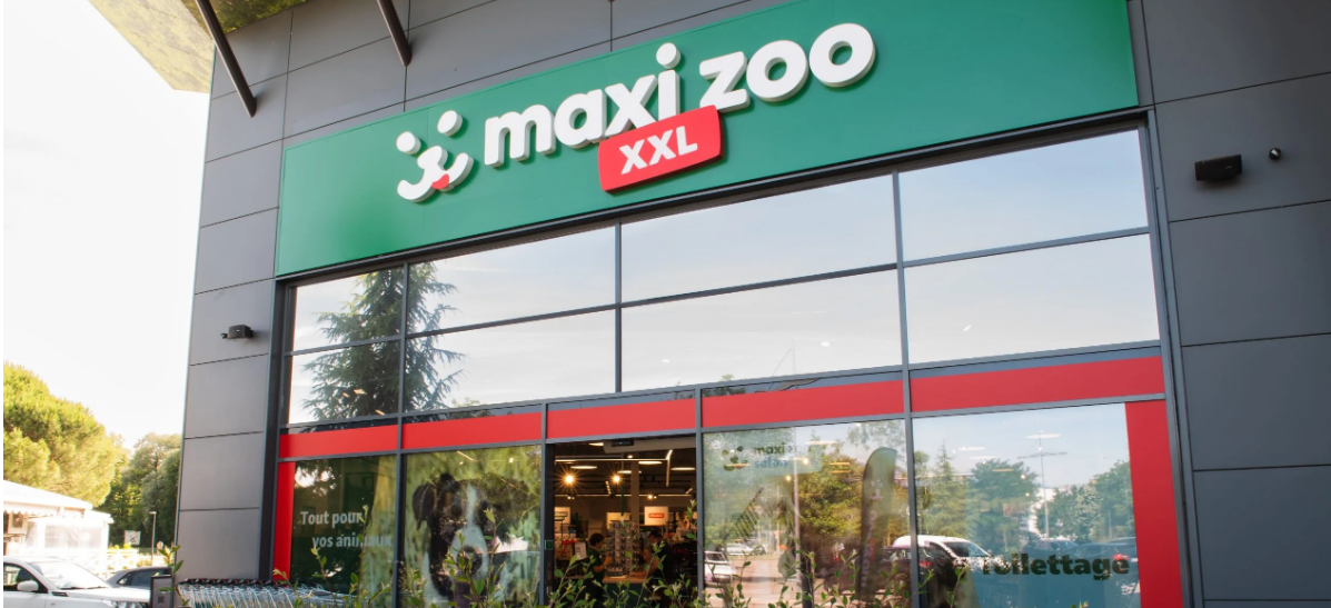 devanture magasin maxi zoo france