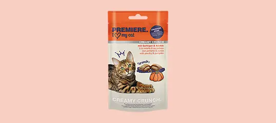 App coupon Premiere Knusperkissen, Soft Bites & Sticks