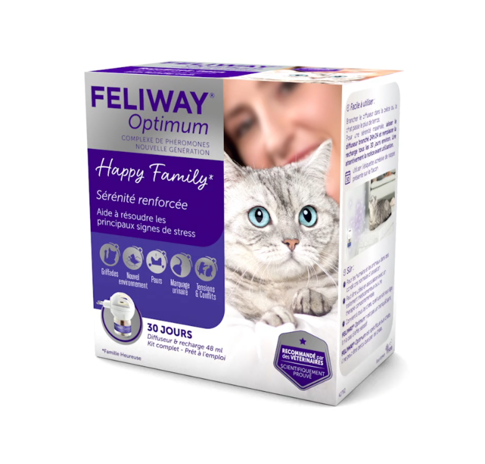 Feliway Optimum diffuseur & recharge