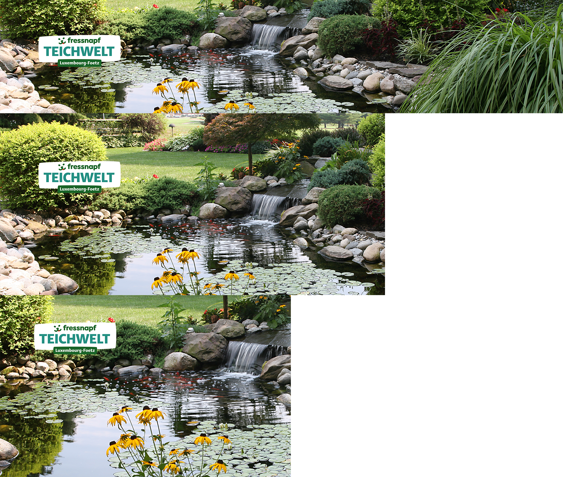 Fressnapf Teichwelt in Luxemburg Fressnapf Teichwelt