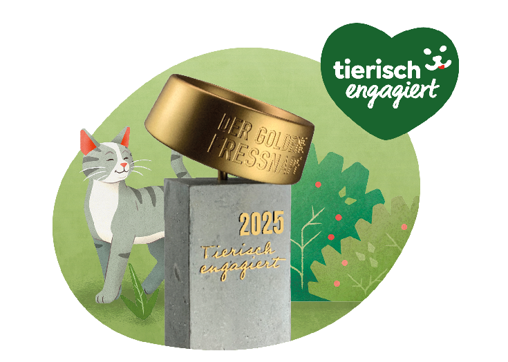 Fressnapf_Tierisch engagiert Award_Goldener Fressnapf_2025_CH-DE