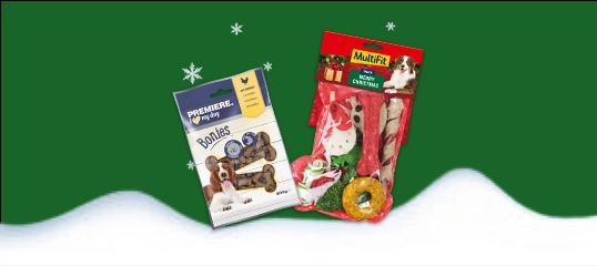 Idées cadeaux Noël - friandises pour chien