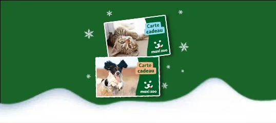 Carte Cadeau Maxi Zoo