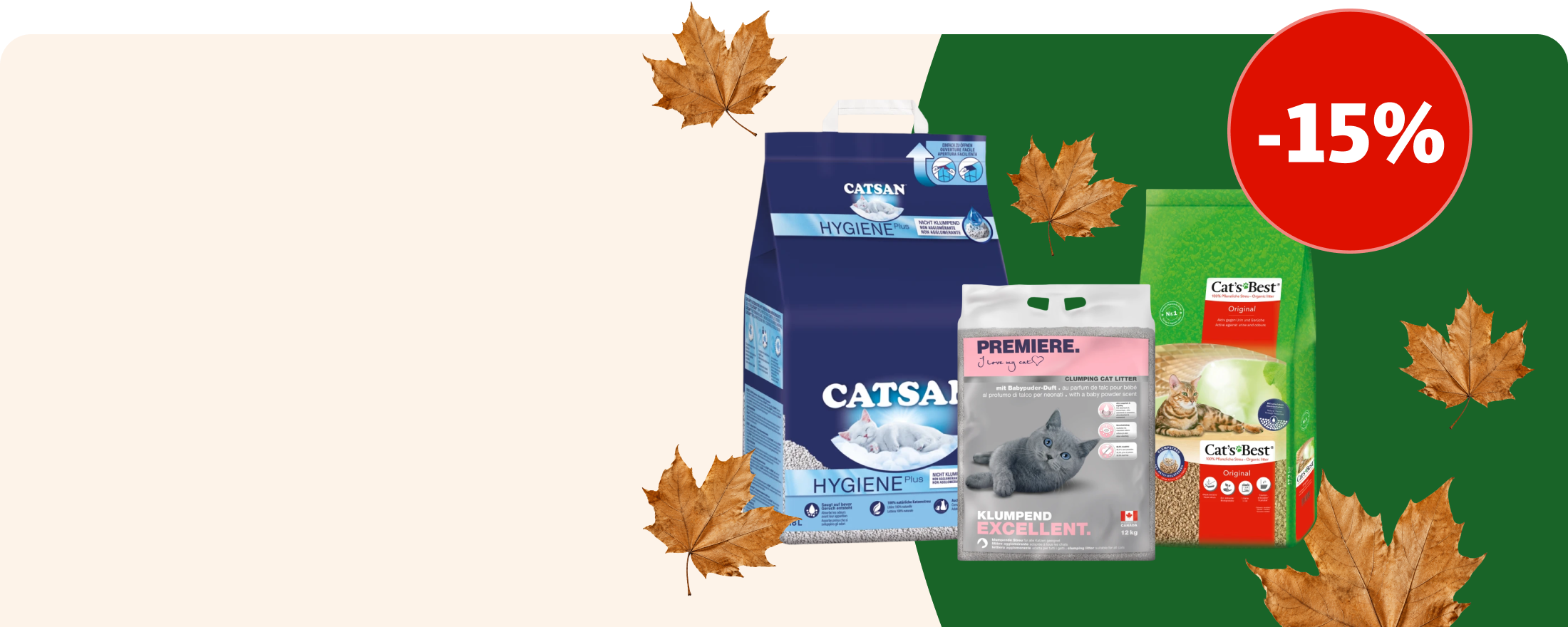 Katzenstreu Promo