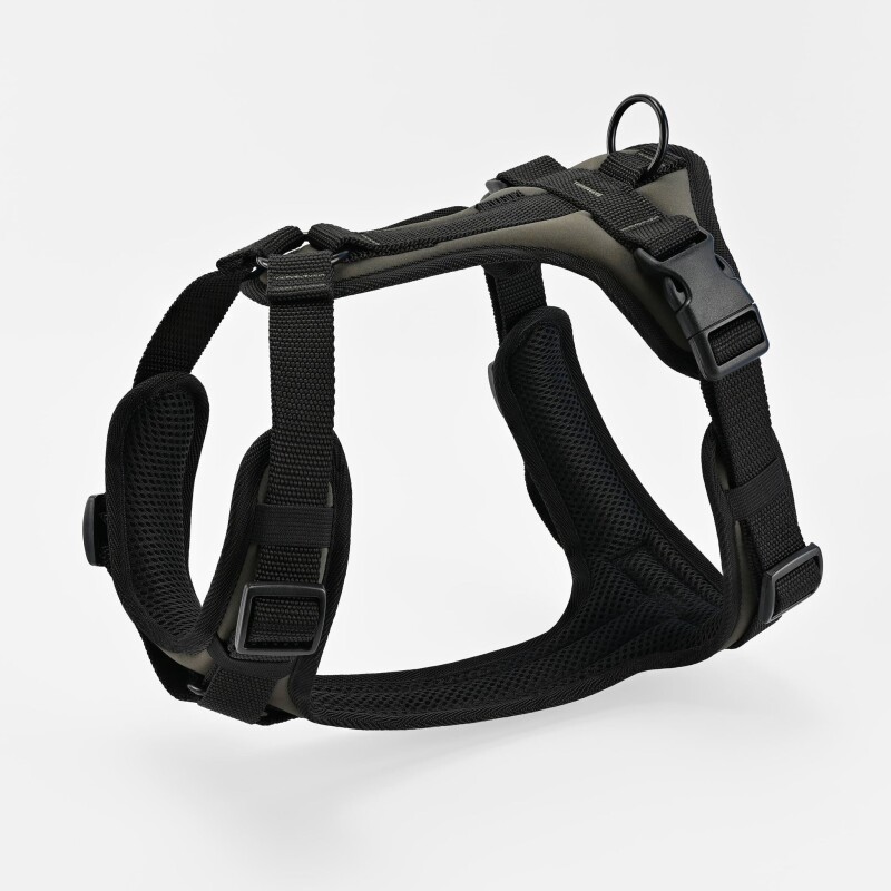 THE DOG IDEA Hundegeschirr Trail Khaki XS