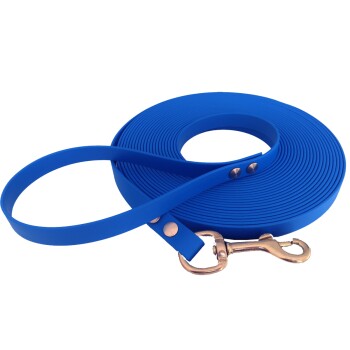 25-35 kg Schleppleine Biothane dunkelblau 15 m
