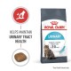 Royal Canin Urinary cat food bag showing a cat and kibble, promoting urinary tract health in 10 days.